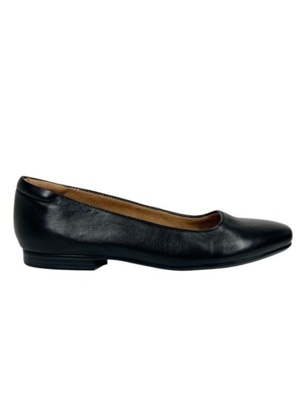 Naturalizer Kelly-Ballet Flats Black Leather Size 7M